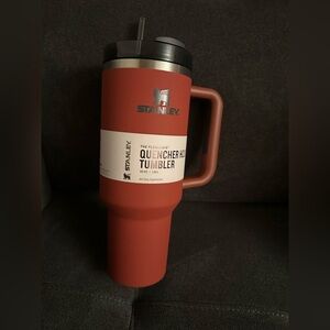 Stanley quencher H2.0 40oz tumbler soft matte red rust